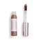 Makeup Revolution Conceal and Hydrate Concealer Full Coverage  Matte Finish C132 for Dark Skin Tones Vegan  CrueltyFree 07 Fl Oz