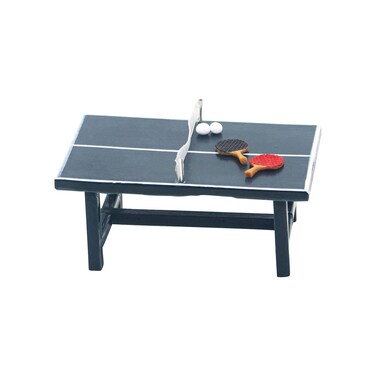 5 Pcs 112 Miniature House Sports Ping Pong Set Mini House Decoration Accessories