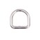 COOHC Metal D Rings 2 Inch Inner Welded Heavy Duty Seamless Molded Solid Buckles Ring Silver 6 Pack