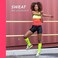 Sweet Sweat Waist Trimmer for Women and Men  Sweat Band Waist Trainer Belt for High Intensity Training and Gym Workouts 5 Adjustable Sizes