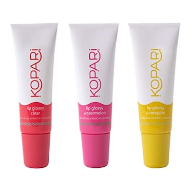 Kopari Coconut Lip Glossy 035 Oz Pack of 3 Variety