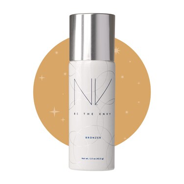 NV BB Perfecting Mist Foundation Buildable Coverage Professional Airbrush Makeup with Plantbased Stem Cell Polypeptides Vitamins A D E and Aloe 15 ounces Cool Cocoa