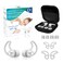 Ear plugs for sleeping 33db Hearprotek Noise reduction sound blocking soft sleep earplugs with foam eartips for light sleepers snoring work