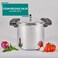 Mirro Pressure Cooker 22 Quart Silver