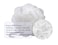 Aquasentials Mesh Pouf Bath Sponge 8 Pack