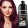 Natural Hair Color Shampoo with 100 Gray Coverage  Hair Dye for Women Grape Red Shade