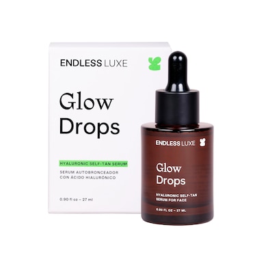 Endless Luxe  Glow Drops  Face and Body SelfTanning Serum  Serum Enriched with Hyaluronic Acid and Vitamin C  All Skin Types  Moisturizing Paraben Free and Vegan  27 ml  GDR23