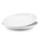 KOXINKARLU Melamine Large Serving Platter 16inch Oval Serving Plates White Serving Tray for Entertaining Party 100 Melamine Serving Dish for Appetizers Meat Food Set of 2