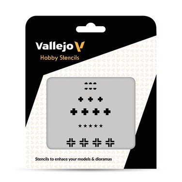 Vallejo 135 Scale Assorted German WWII Tank Markings  Model Building Paints and Tools  STAFV001 215009