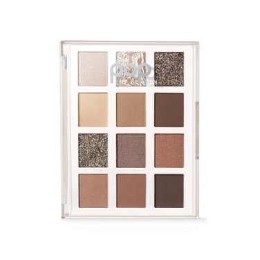 POP Beauty LIGHTSHOW PALETTE  BASIC  Eyeshadow Palette 12 Shades Complementary Colours MultiTextured RichlyPigmented  Matte Metallic Satin Glitter
