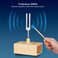 The7boX 528HZ Tuning Fork Aluminum Alloy Tuning Fork Resonance Box Equipped with Silicone Hammer and Wooden Voice Box Suitable for Sound Therapy Yoga Meditation and Relaxation