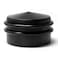 Door Stoppers Heavy Duty Floor Door Stopper No Drill with Antiskid Rubber to Protecting Walls and Doors Stainless Steel Door Stops for Home and Office Black
