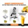 Gowintech Commercial Heavy Duty Cast Iron Hand Press Manual Orange Citrus Lemon Lime Grapefruit Pomegranate Fruit Juice Squeezer Machine Grey