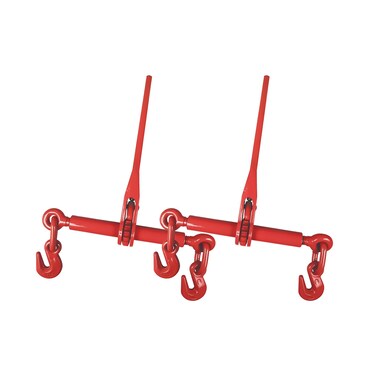 Aain EI003A 38 12 Ratchet Load Binders for Heavy Duty Cargo Flatbed Trailers 2 Pack