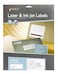 MACO LaserInk Jet White Address Labels 1 x 258 30 per Sheet 750 per Pack ML3025