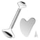 Stainless Steel Face Roller and Gua Sha Set  Dual Ended Face Massage Roller and Gua Sha Tools for AntiAgeing Skin Care Body Muscle Relaxing