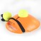 GoMi Tennis Trainer Rebounder Ball Self Tennis Practice Training Tool Aid Serve Solo Tennis SelfPractice Trainer Gear with 2 String BallsTennis Rebounder Tennis Training Equipment Kit