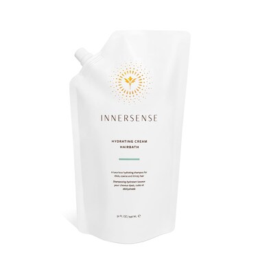 INNERSENSE Organic Beauty  Natural Hydrating Hairbath Shampoo  NonToxic CrueltyFree Clean Haircare 32oz Refill Pouch