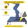 VEVOR Mobile Base 500 lbs Weight Capacity Adjustable from 12 x 12 to 36 x 36 Heavy Duty Universal Mobile Base Stand with Swivel Wheels for Woodworking Equipment Bandsaw Power Tools Machines