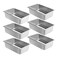 WantJoin Full Size Steam Table Pans6Pack 6 Inch Deep Restaurant Steam Table Pans Commercial Hotel Pan Made of 201 Gauge Stainless Steel