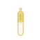 COSIDEA 24 PCS Refillable Empty 5ml GOLD Crown Lip Gloss Tubes with WandCute Lipgloss Containers DIY Lip Gloss Making Kit Container Bulk Wholesale