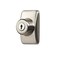 Ideal Security Deadbolt for Storm and Screen Doors Satin Silver Key Lock