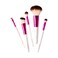 Ruby Kisses Makeup Brushes Travel Size Face Brush Set for Powder Foundation Blending Eyeshadow Eyebrow Travel Friendly 5 PCS Set