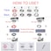 200 Sets Metal Snaps Buttons BetterJonny 95mm Snap Fasteners Rings Kit Tool with Fastener Pliers Press Tool Kit for Sewing Crafting 10 Colors