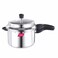 Preethi Induction Base Stainless Steel Outer Lid Pressure Cooker 5 Litres Silver