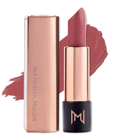NATASHA MOOR Silk Suede Lipstick for Women  LongLasting Waterproof Lipstick with Hydrating SemiMatte Finish  Creamy CrueltyFree  Highly Pigmented with Mirror  24Hour Stay Power BOSS