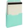 2 Pack Mint Magnetic File Holder Wall File Folder Organizer for Refrigerator Cabinets Magazines Mail Paper Letters Office Supplies 10 x 13 in