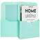 2 Pack Mint Magnetic File Holder Wall File Folder Organizer for Refrigerator Cabinets Magazines Mail Paper Letters Office Supplies 10 x 13 in