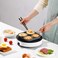 4Cup Non Stick Egg Frying Pan  Omelette Pan Egg Pan Pancake Aluminium Alloy Fried Egg Cooker Skillet With Wood Handle