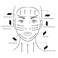 Gua Sha Massage Tool for Facial MassageBian Stone Gua Sha ToolGua Sha Stones for Foot Neck Back Face Skincare Massage Scalp Massage Lymphatic Drainage ToolB