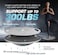 Yes4All Premium Wobble Core 1634 inch Round Balance Board for Standing Desk Core Training Home Gym Workout Hex Design  Gray