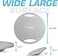 Yes4All Premium Wobble Core 1634 inch Round Balance Board for Standing Desk Core Training Home Gym Workout Hex Design  Gray