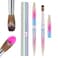 100 Kolinsky Acrylic Nail Brush3D Pure Handmade Round Shape Size 12 Nail Brushes for Acrylic Application Professional Nail Art Brush Manicure for Professional Manicure DIY Home Salon12