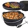 NATIVO 6QT PreSeasoned Outdoor Cast Iron Dutch Oven Pot with Multipurpose Lid Dutch Oven for Camping and Outdoor Cooking using Fire and Coals With Legs and Reversible Lid Grill
