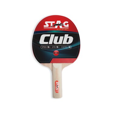 Stag UnisexYouth Table Tennis Pro Performance Training Racquet Premium Ittf Approved Rubber Custom Designed Grip Paddle Advanced Training Series Stag International Attractive Wooden Case