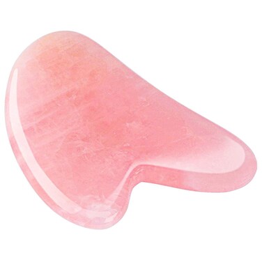 Gua Sha Facial ToolsRose Quartz Gua Sha Scraper Board Scraping Gua Sha Massage Tool for Facial Body Skin for SPA Acupuncture Therapy Trigger Point Treatment