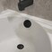 Danco 11081 Touch Toe Drain Kit Matte Black