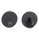 Kwikset Uptown Deadbolt Lock Matte Black Round Exterior Keyed Front Entry Door Pick Resistant SmartKey Rekey Security Single Cylinder Dead Bolt with Microban Protection