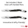 Maped  Visio LeftHanded QuickDrying Ballpoint Pen  Left Handed  Innovative Black 2 unit
