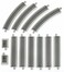 Bachmann Industries EZ Track Nickel Silver EZ Track AutoReversing System N Scale