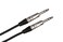 Hosa HSS0015 REAN 14 TRS to REAN 14 TRS Pro Balanced Interconnect 15 feet