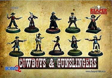 Reaper Miniatures Cowboys  Gunslingers