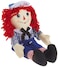 Aurora Timeless Raggedy Ann  Raggedy Andy Raggedy Andy Classic Stuffed Animal  Cherished Memories  Lasting Play  Multicolor 16 Inches