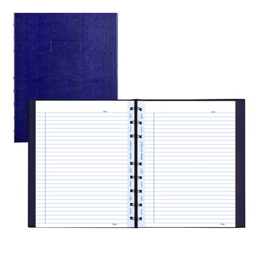 Blueline MiracleBind Notebook 1Subject MediumCollege Rule Purple Cover 75 925 x 725 Sheets