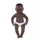 Miniland Educational  1575 Anatomically Correct Newborn Baby Doll African Girl