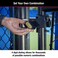 Master Lock Black Combination Lock Customizable Combo Padlock Indoor and Outdoor Weather Resistant Lock with Resettable Code for Gates Lockers 4 Pack 178EC4